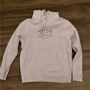 Embroidered Nike Flame Sweatshirt